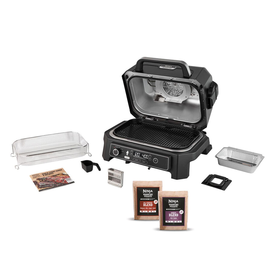 ninja woodfire pro xl 電気バーベキューグリルスモーカー og850uk