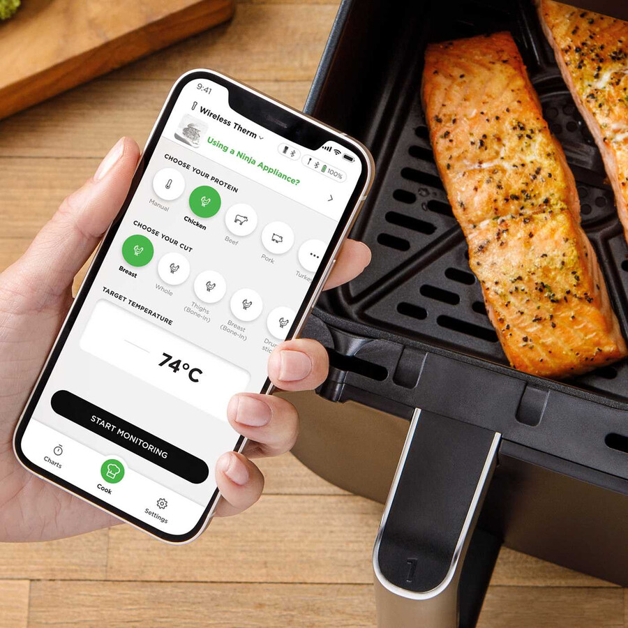 ninja prochef ワイヤレス温度計 wp100eu