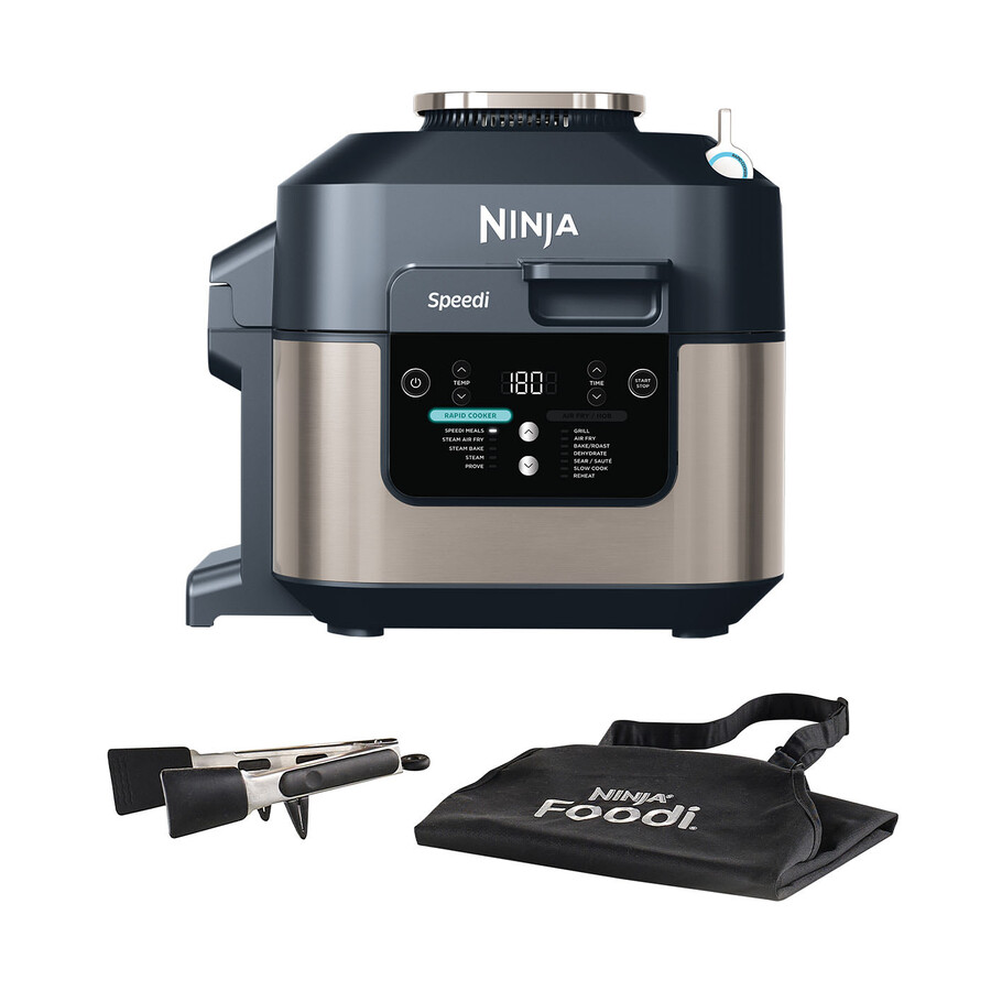ninja speedi 12-in-1 マルチクッカー、エアフライヤー、スロークッカー - サイバースペース on500ukcyd