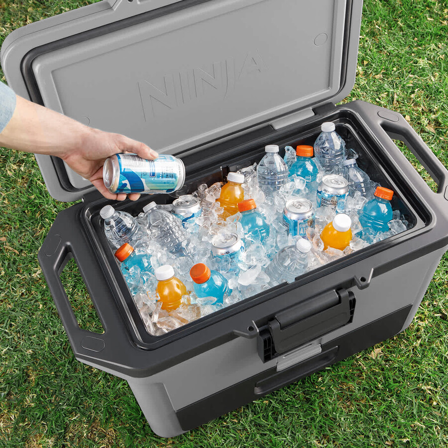 ninja frostvault 50qt47l クーラー、アイスパック、thirstiボトルバンドル