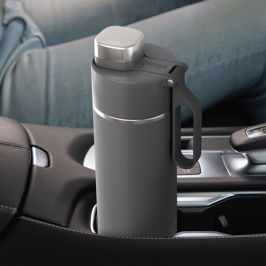ninja thirsti 700ml トラベルボトル – グレー dw2401euukgy