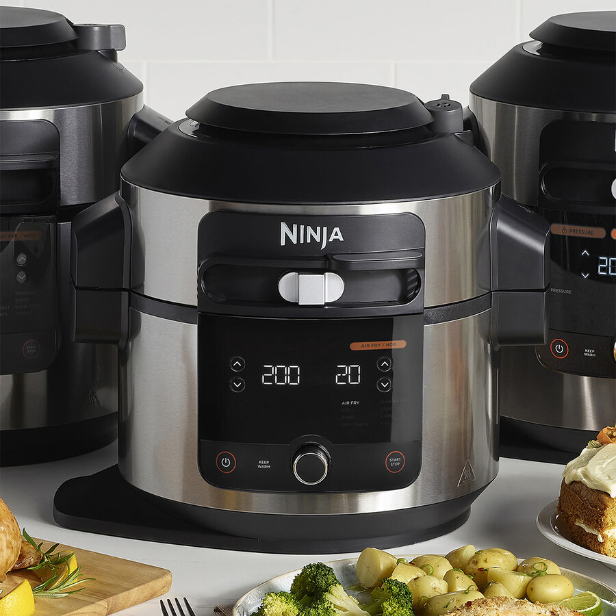 ninja foodi 11-in-1 スマートリッド マルチクッカー 6l ol550uk
